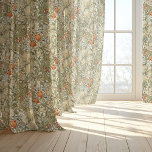 William Morris "Golden Lily" Flore complexe<br><div class="desc">Apportez la beauté intemporelle du mouvement Arts and Crafts dans votre maison avec cet exquis rideau clair avec le design emblématique "Golden Lily" de William Morris. Le motif floral complexe présente des lys et des fleurs sauvages gracieux dans des tons terre de sauge vert, crème douce, or muet, et des...</div>