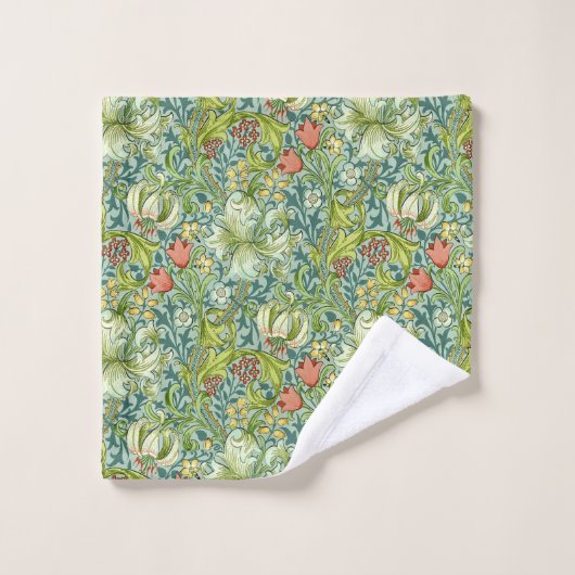 William Morris Golden Lily Motif Vintage (Gant de toilette)