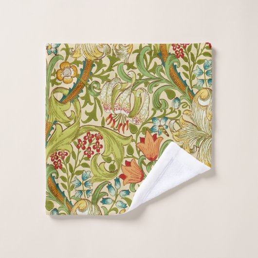 William Morris Golden Lily  Pre-Raphaelite Bad Handdoek (Wasdoekje)