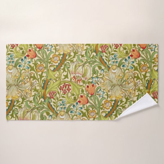 William Morris Golden Lily Pre-Raphaelite Badhanddoek (Badhanddoek)