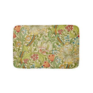 William Morris Golden Lily  Pre-Raphaelite Badmat