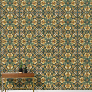 William Morris Golden Lily Pre-Raphaelite Behang