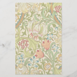 William Morris Golden Lily Pre-Raphaelite Briefpapier