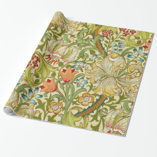 William Morris Golden Lily Pre-Raphaelite Cadeaupapier