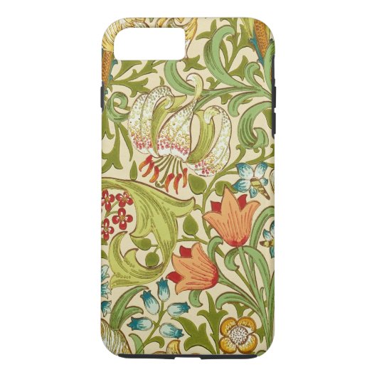 William Morris Golden Lily  Pre-Raphaelite Case-Mate iPhone Case (Achterkant)