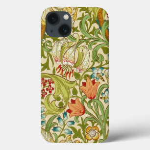 William Morris Golden Lily Pre-Raphaelite iPhone 13 Hoesje
