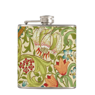 William Morris Golden Lily  Pre-Raphaelite Heupfles