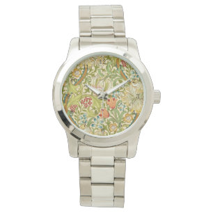 William Morris Golden Lily Pre-Raphaelite Horloge