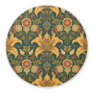 William Morris Golden Lily Pre-Raphaelite Keramische Knop