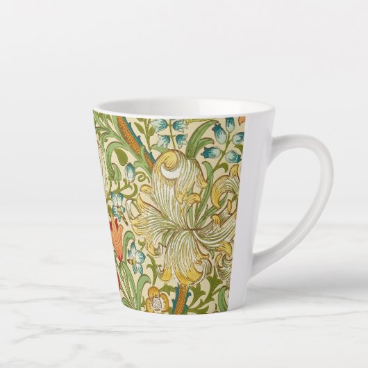 William Morris Golden Lily  Pre-Raphaelite Latte Mok (Rechts)