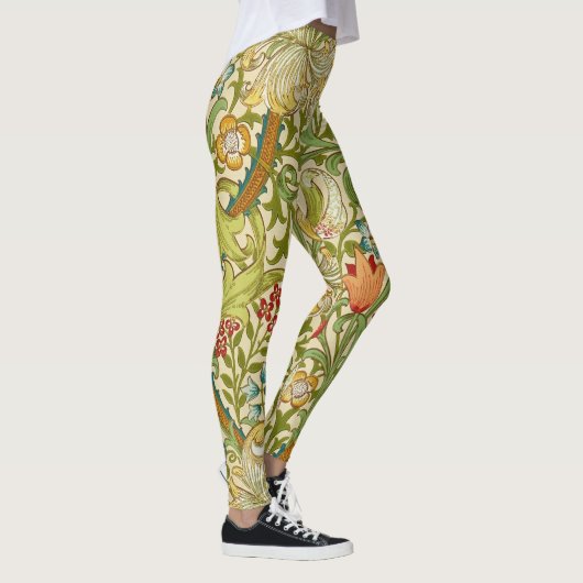 William Morris Golden Lily  Pre-Raphaelite Leggings (Rechts)