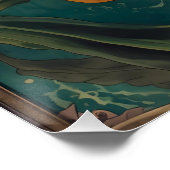 William Morris Golden Lily Pre-Raphaelite Perfect Poster (Hoek)