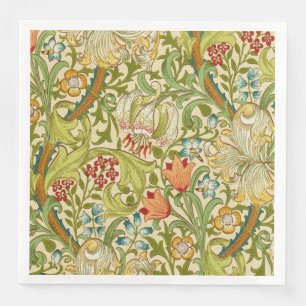 William Morris Golden Lily  Pre-Raphaelite Servet