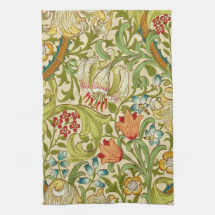 William Morris Golden Lily Pre-Raphaelite Theedoek