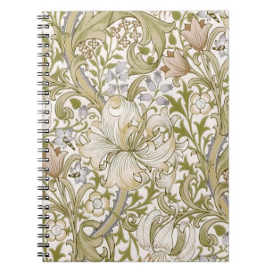 William Morris Golden Lily Tuin Bloem Klassieker Notitieboek