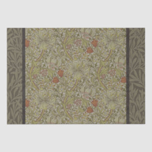 William Morris Golden Lily Willow Bough Patroon Tissuepapier