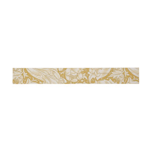 William Morris Gouden Bachelors Button Bloem Uitnodigingen Wikkel