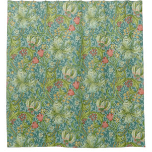 William Morris "Gouden Lelie" 1 Douchegordijn