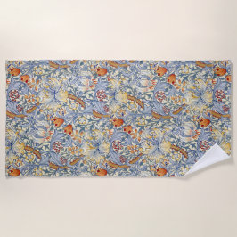 William Morris Gouden Lelie Victoriaans Behang Strandlaken