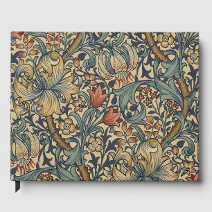 William Morris Gouden Lelie Vintage Pre-Raphaelite Gastenboek