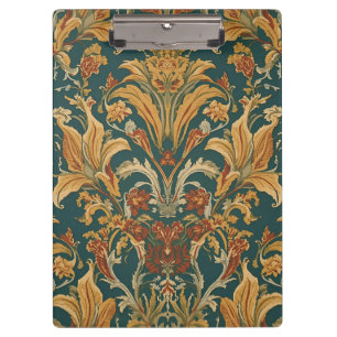 William Morris Gouden Lelie Vintage Pre-Raphaelite Klembord