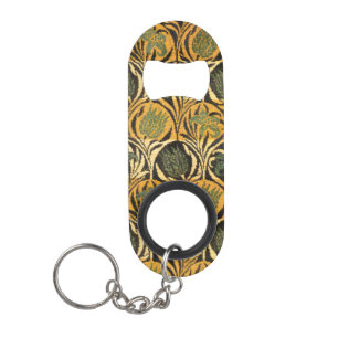 William Morris Gouden Tulp Lelie Vintage Behang Mini Flessenopener