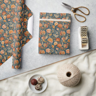 William Morris goudsbloem Vintage bloemmotief Cadeaupapier