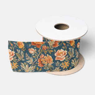 William Morris goudsbloem Vintage bloemmotief Lint