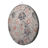 William Morris Grafton Botanic Art Design Dartbord (Voorkant Rechts)