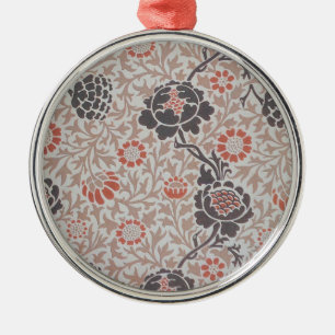William Morris Grafton Botanic Art Design Metalen Ornament