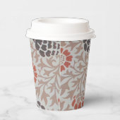 William Morris Grafton Botanic Art Design Papieren Bekers (Rechts)