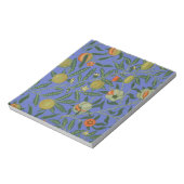William Morris Granaatappel Blauw Kleurrijk Behang Notitieblok (Gedraaid)