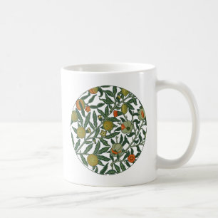William Morris Granaatappel Blauwe Kleurrijke Beha Koffiemok