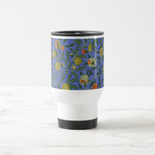 William Morris Granaatappel Blauwe Kleurrijke Beha Reisbeker