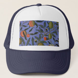 William Morris Granaatappel Blauwe Kleurrijke Beha Trucker Pet