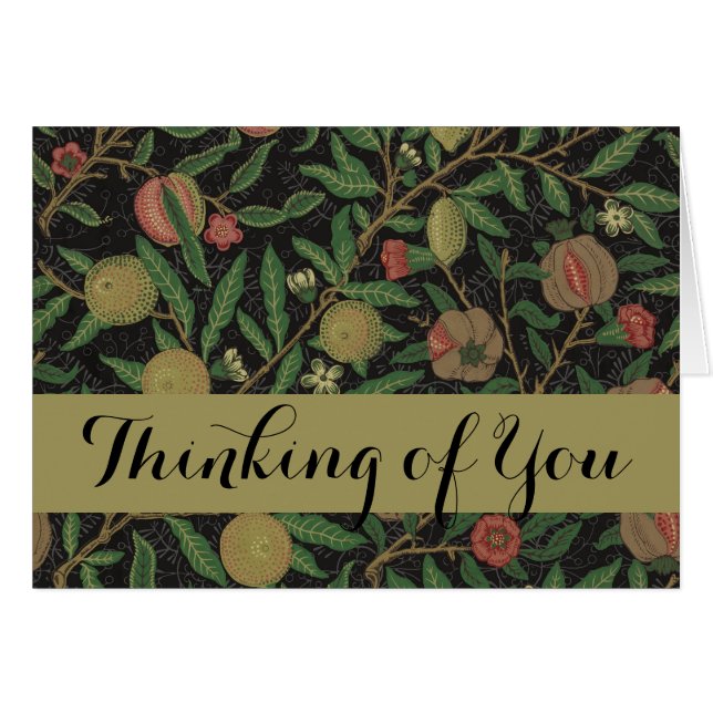 William Morris Granaatappel Classic Fruit (Voorkant Horizontaal)