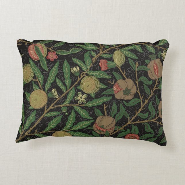 William Morris Granaatappel Classic Fruit Accent Kussen (Achterkant)