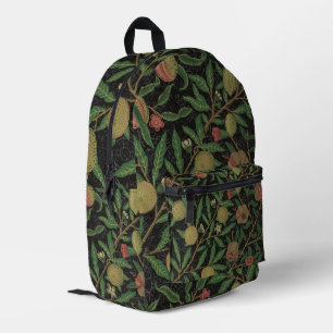 William Morris Granaatappel Classic Fruit Bedrukte Rugzak