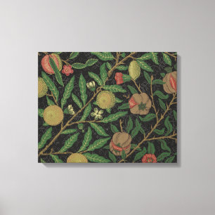 William Morris Granaatappel Classic Fruit Canvas Afdruk