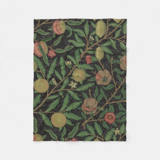 William Morris Granaatappel Classic Fruit Fleece Deken (Voorkant)