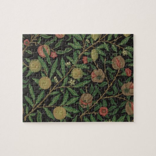 William Morris Granaatappel Classic Fruit Legpuzzel (Horizontaal)