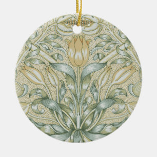 William Morris Granaatappel Patroon Antiek Lelie Keramisch Ornament