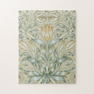 William Morris Granaatappel Patroon Antieke Lelie Legpuzzel