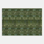 William Morris Grandes Feuilles Vertes et Fleur Bl (Devant 2)