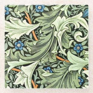 William Morris - Granville, beroemd  patroon Glazen Onderzetter