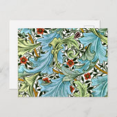 William Morris - Granville Briefkaart (Voorkant / Achterkant)