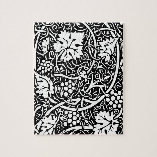 William Morris Grape Pattern Wallpaper Legpuzzel (Verticaal)