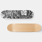 William Morris Grape Pattern Wallpaper Skateboard (Horizontaal)