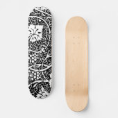 William Morris Grape Pattern Wallpaper Skateboard (Voorkant)