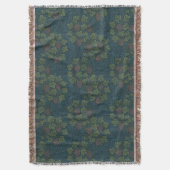 William Morris  Grape Vine Pattern Deken (Voorkant Verticaal)